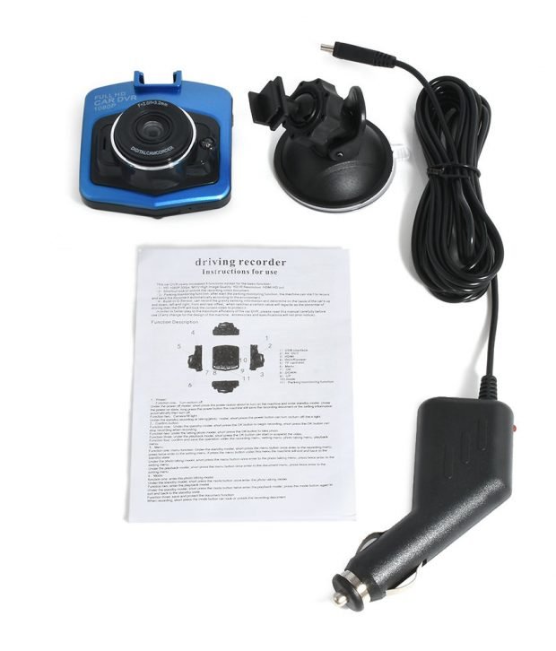 Car DVR Dash Cam - GT300 Blue Package